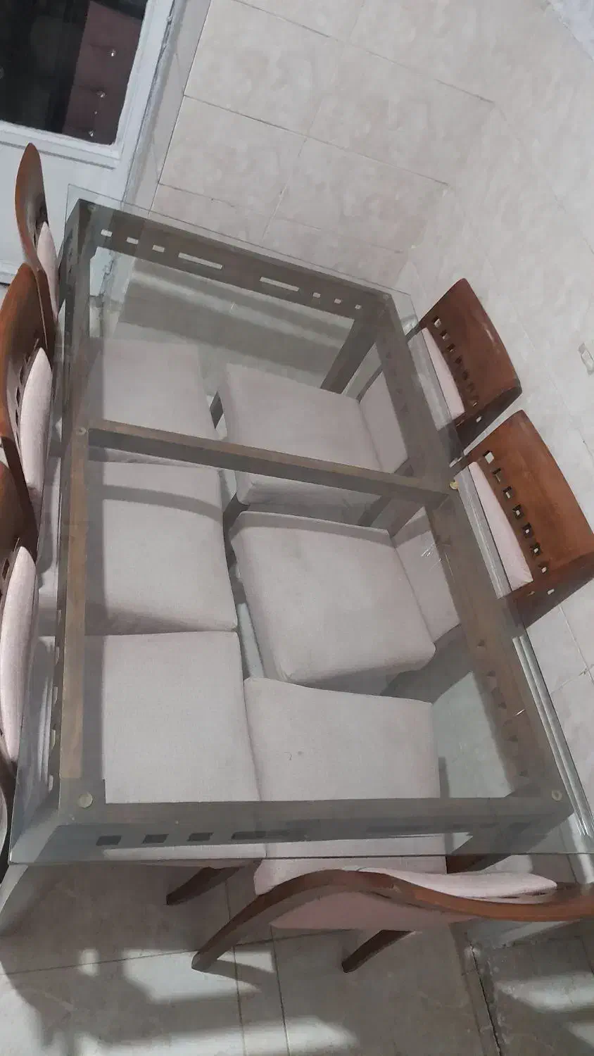 میز ناهار خوری ۶ نفره|میز و صندلی غذاخوری|تهران, امیریه|دیوار