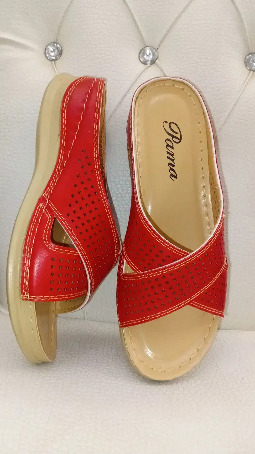 دو جفت دمپای روفرشی مارک پاما مدل دانژه|کیف، کفش، کمربند|کرمانشاه, |دیوار