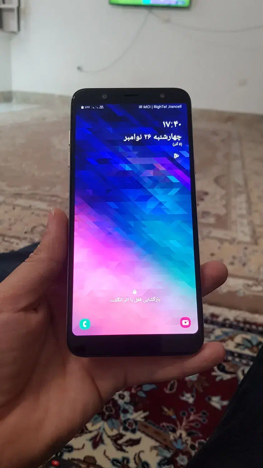 سامسونگ A6+پلاس ۶۴گیگ‌ مدل ۲۰۱۸|موبایل|مشهد, شهید قربانی|دیوار