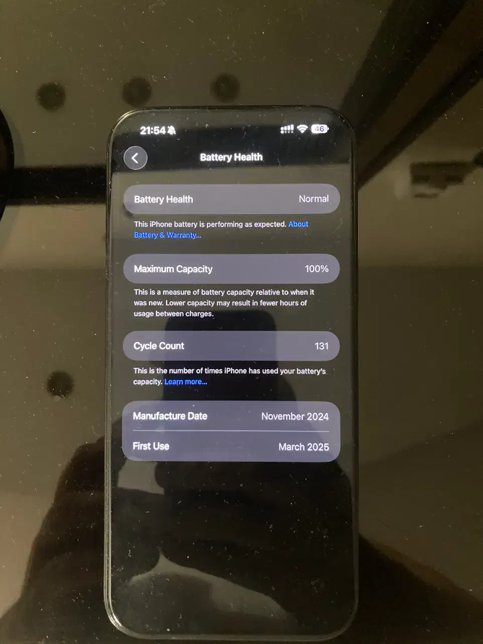 ایفون ۱۶ پرو‌مکس مشکی|موبایل|تهران, مینی‌سیتی (شهرک نفت)|دیوار