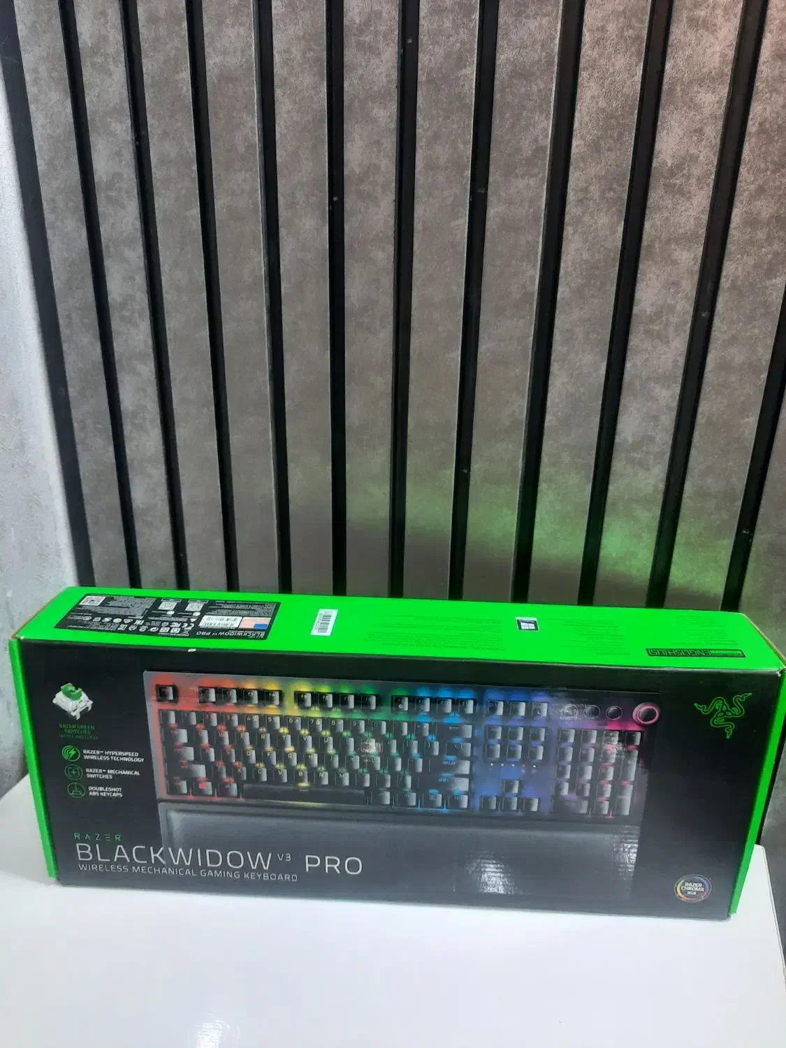 کیبورد گیمینگ Razer Blackwidow v3 pro Green|قطعات و لوازم جانبی رایانه|اصفهان, درب کوشک|دیوار