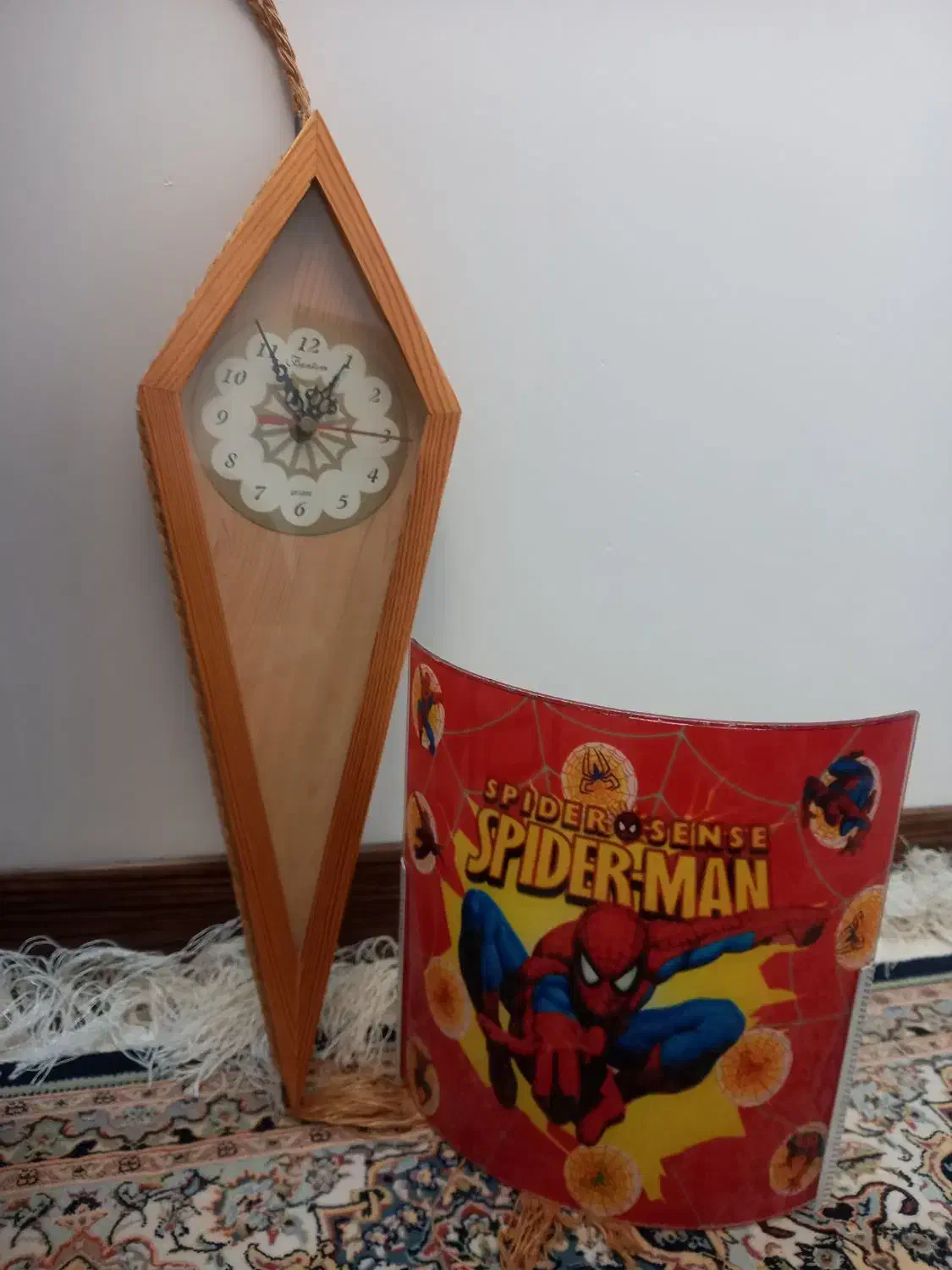 آباژور، چراغ اتاق کودک نو،ساعت چوبی دیواری|چراغ خواب و آباژور|قم, انسجام|دیوار