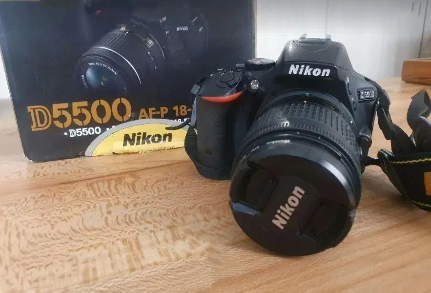 دوربین نیکون D5500 همراه لنز 18-55|دوربین عکاسی و فیلم‌برداری|محلات, |دیوار