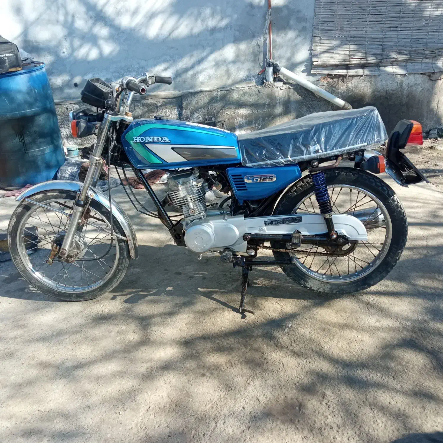 موتورمزایده125|موتورسیکلت|بندر ترکمن, |دیوار