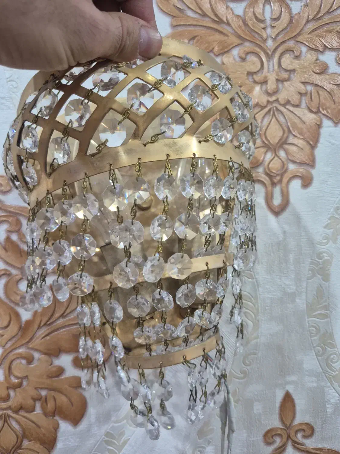 لوستر کوچک(چراغ خواب)|لوستر و چراغ آویز|بهبهان, |دیوار