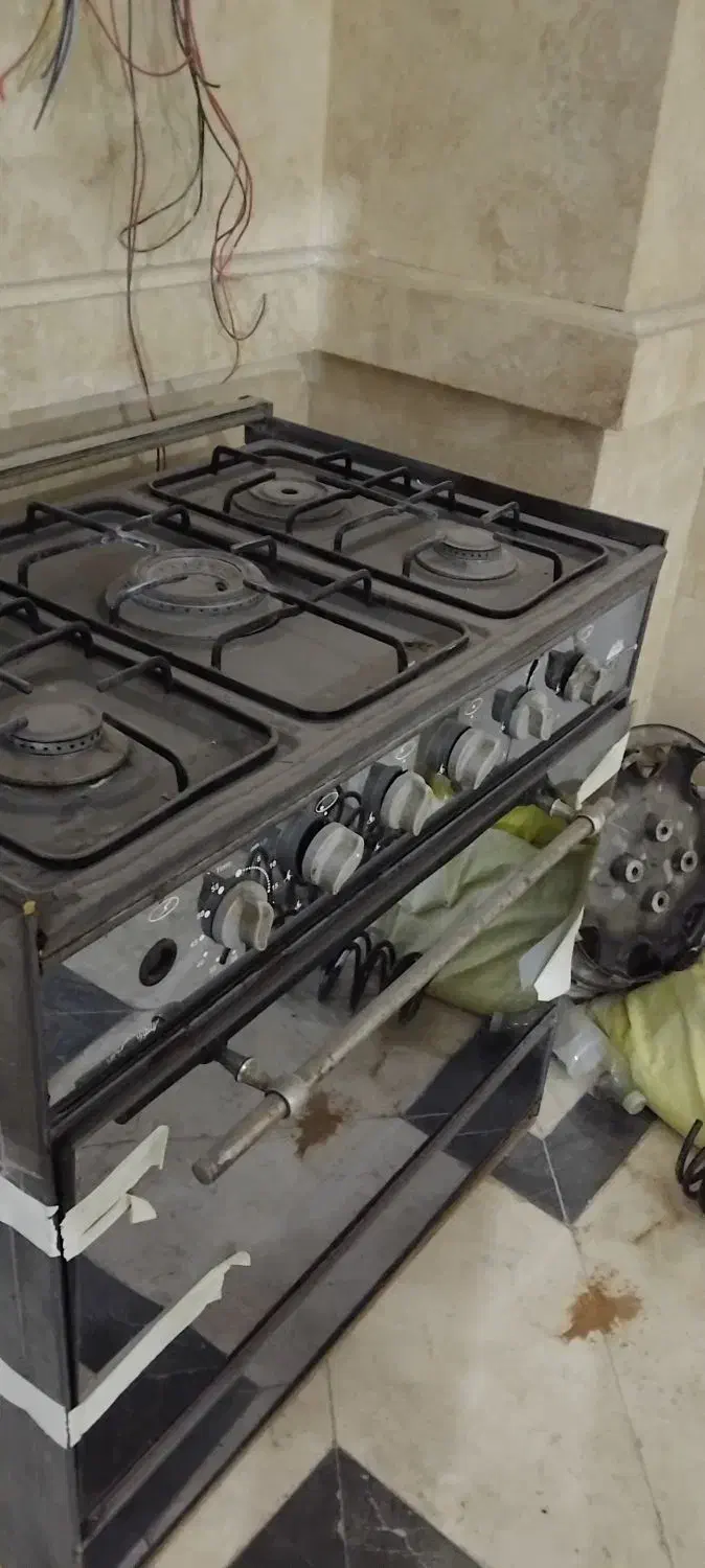 اجاقگاز ۵شعله|اجاق گاز و لوازم برقی پختوپز|مشهد, نیروی هوایی|دیوار