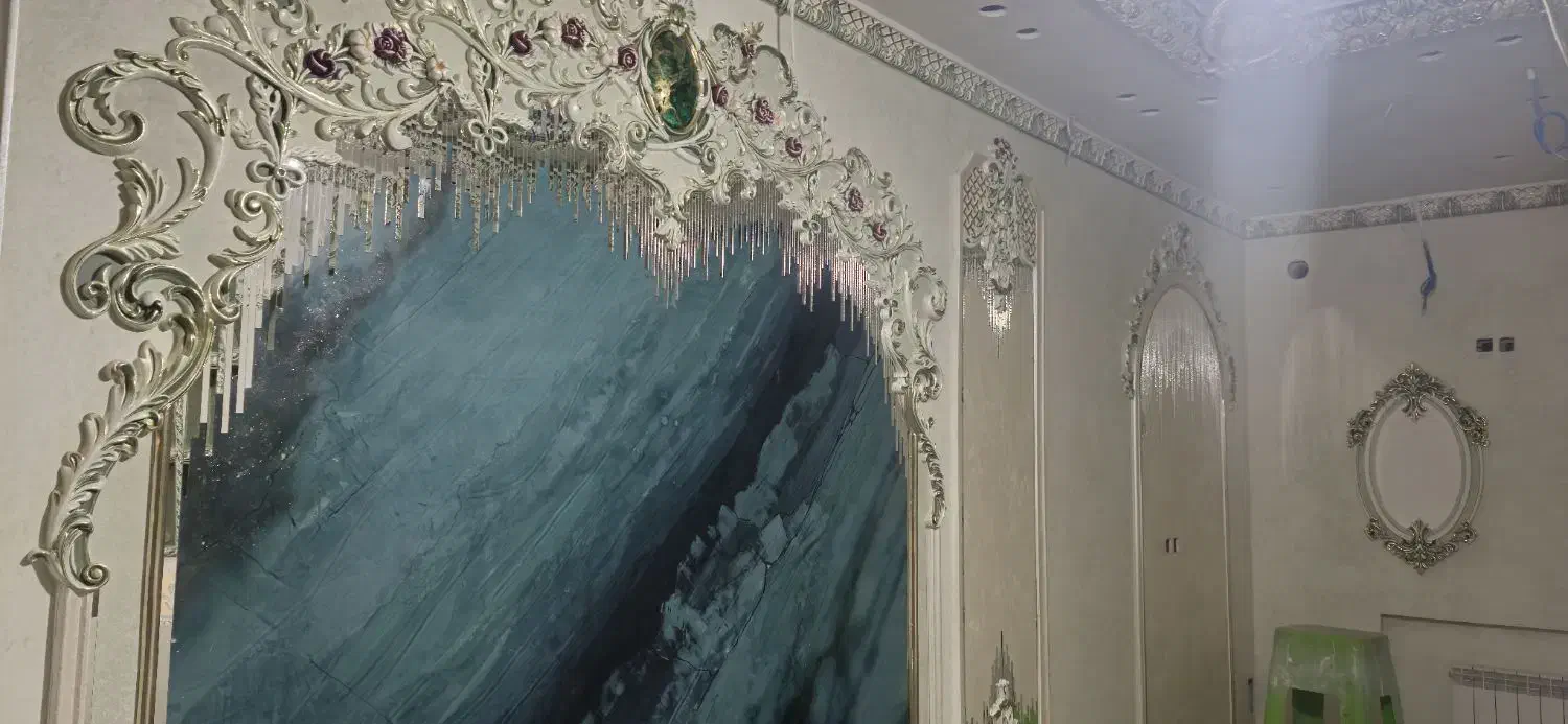 طراحی و اجرای آیینه کاری مدرن و سنتی|خدمات پیشه و مهارت|کاشان, امیرکبیر|دیوار