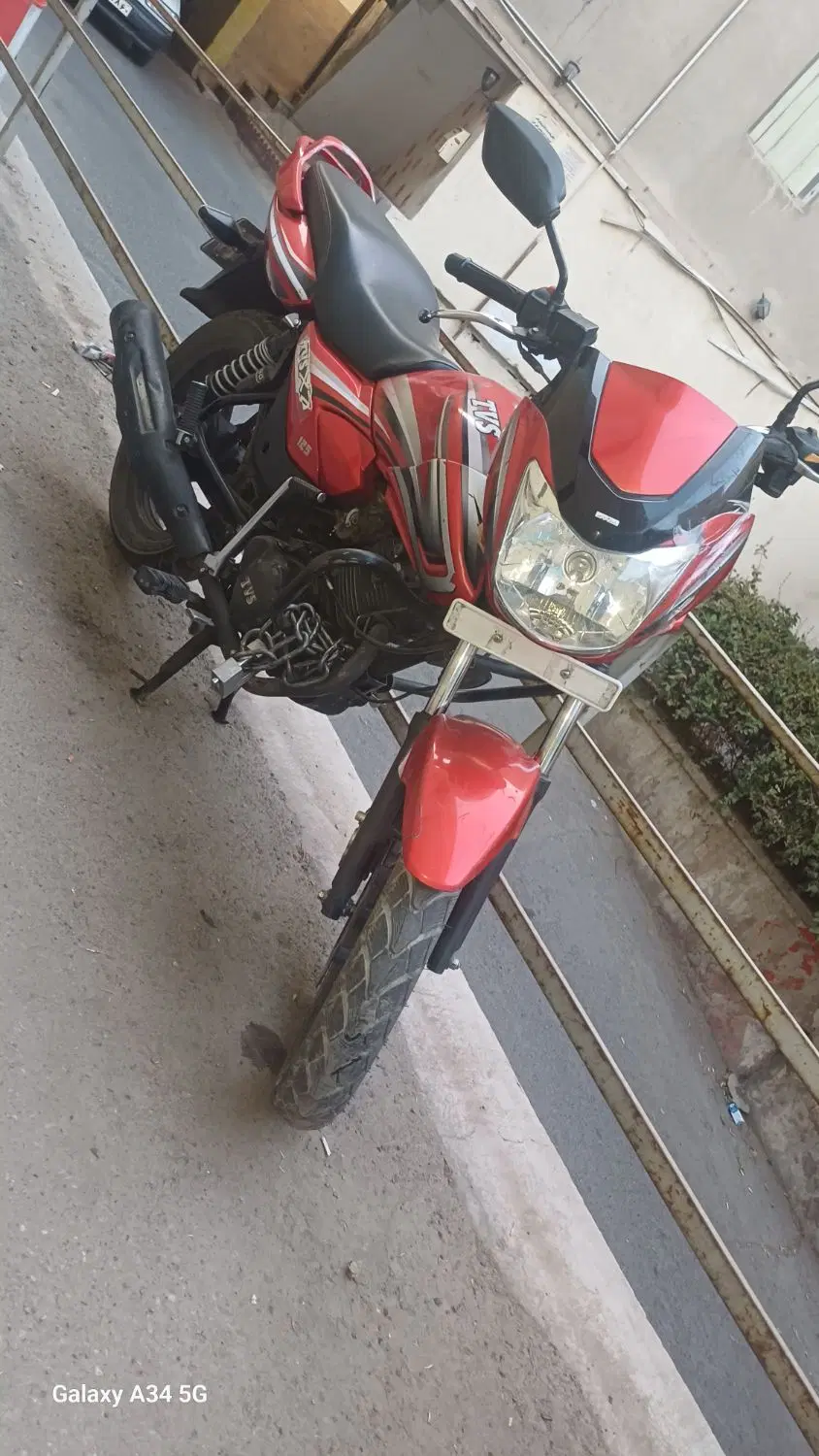 tvs125  x7|موتورسیکلت|تهران, شهید غیوری (ابن باویه)|دیوار