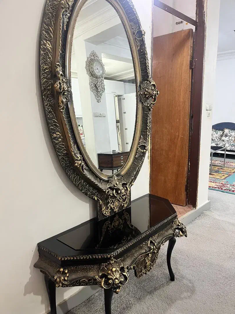 آیینه و کنسول|آینه|امیدیه, |دیوار