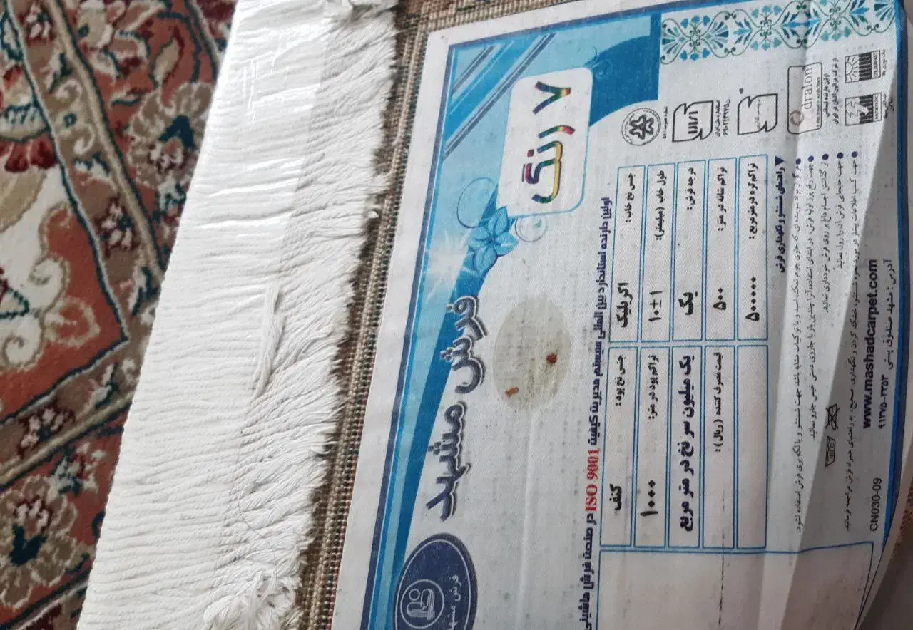 فرش ۴×۳|فرش|نیشابور, گمنام غربی|دیوار