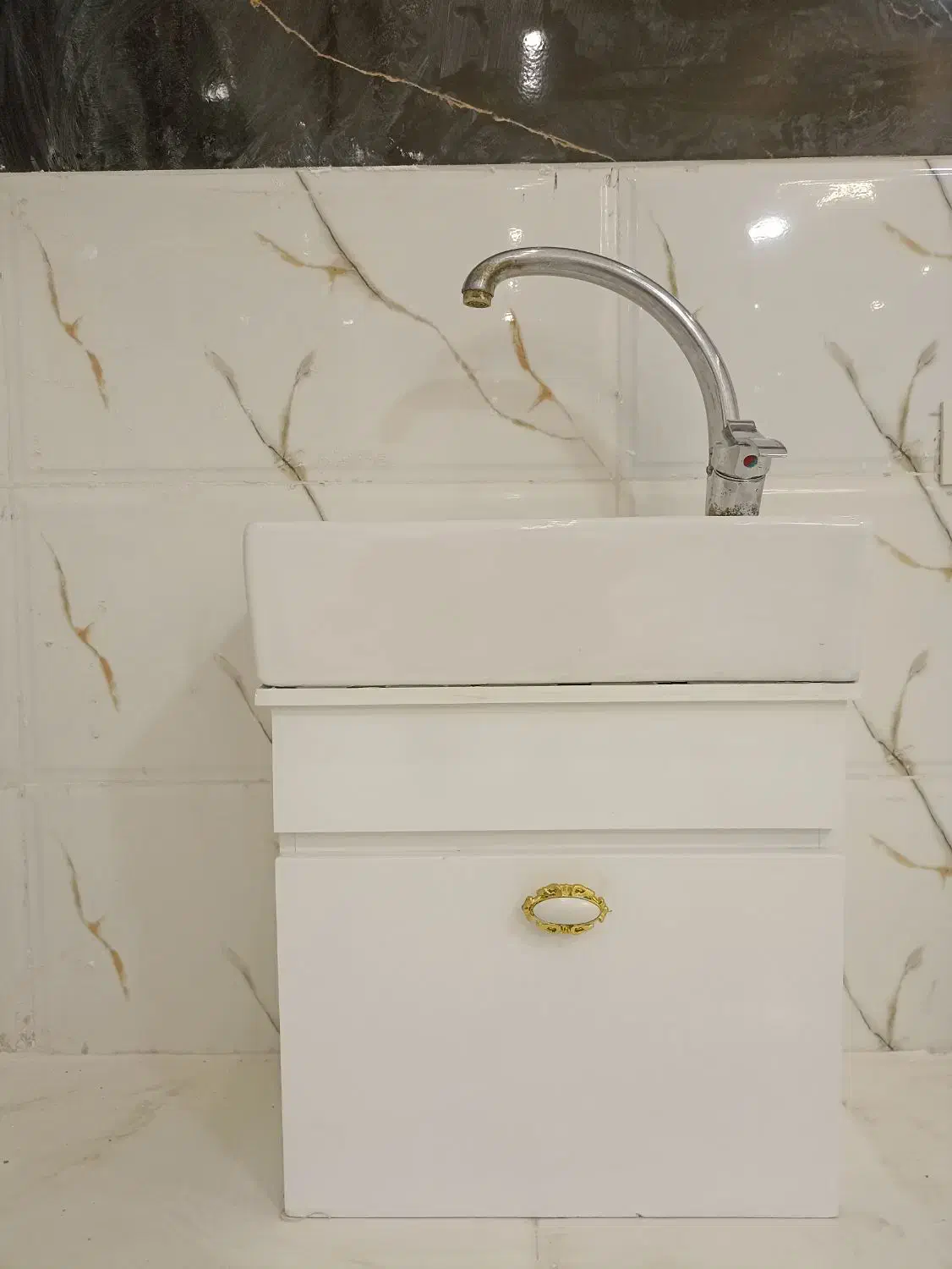 روشویی کابینتی پی وی سی|لوازم سرویس بهداشتی|کرمان, |دیوار