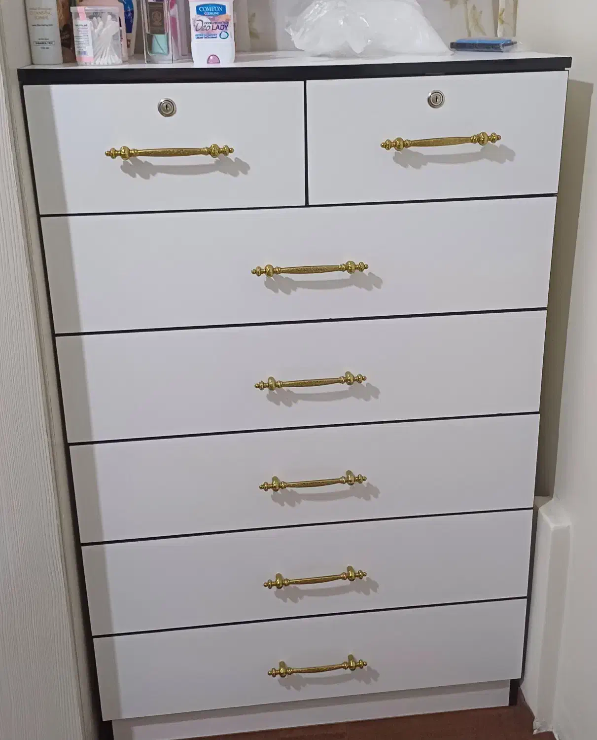 دراور ۷ کشو همراه آیینه|جاکفشی، کمد، دراور|اسلامشهر, مظفریه|دیوار