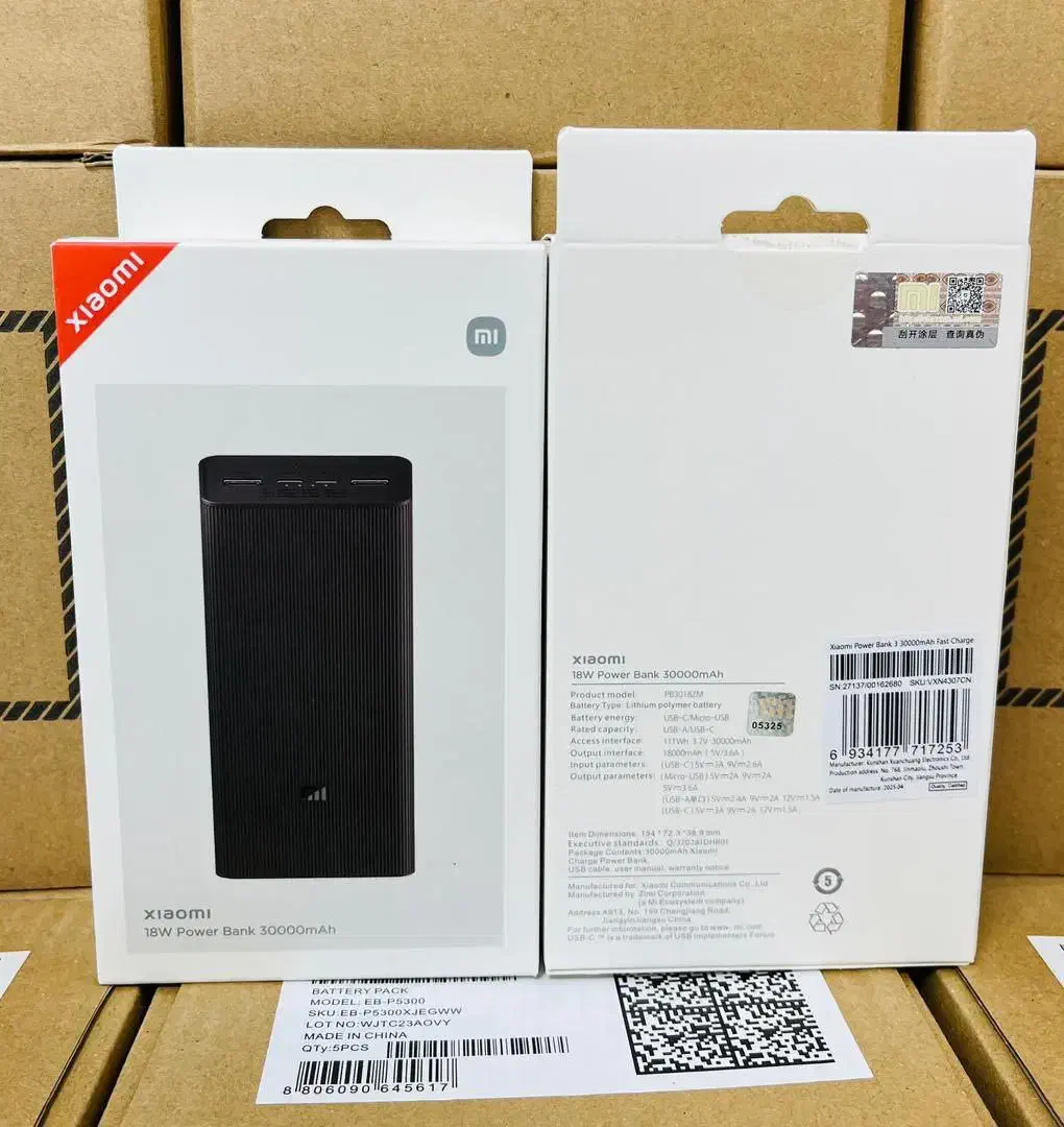 پاوربانک 20 و 30 هزار سامسونگ و شیائومی اورجینال|لوازم جانبی موبایل و تبلت|کرج, باغستان|دیوار