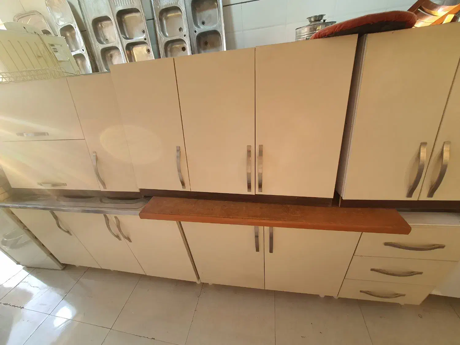 کابینت دست دوم درحد نو|مصالح و تجهیزات ساختمان|آشخانه, |دیوار