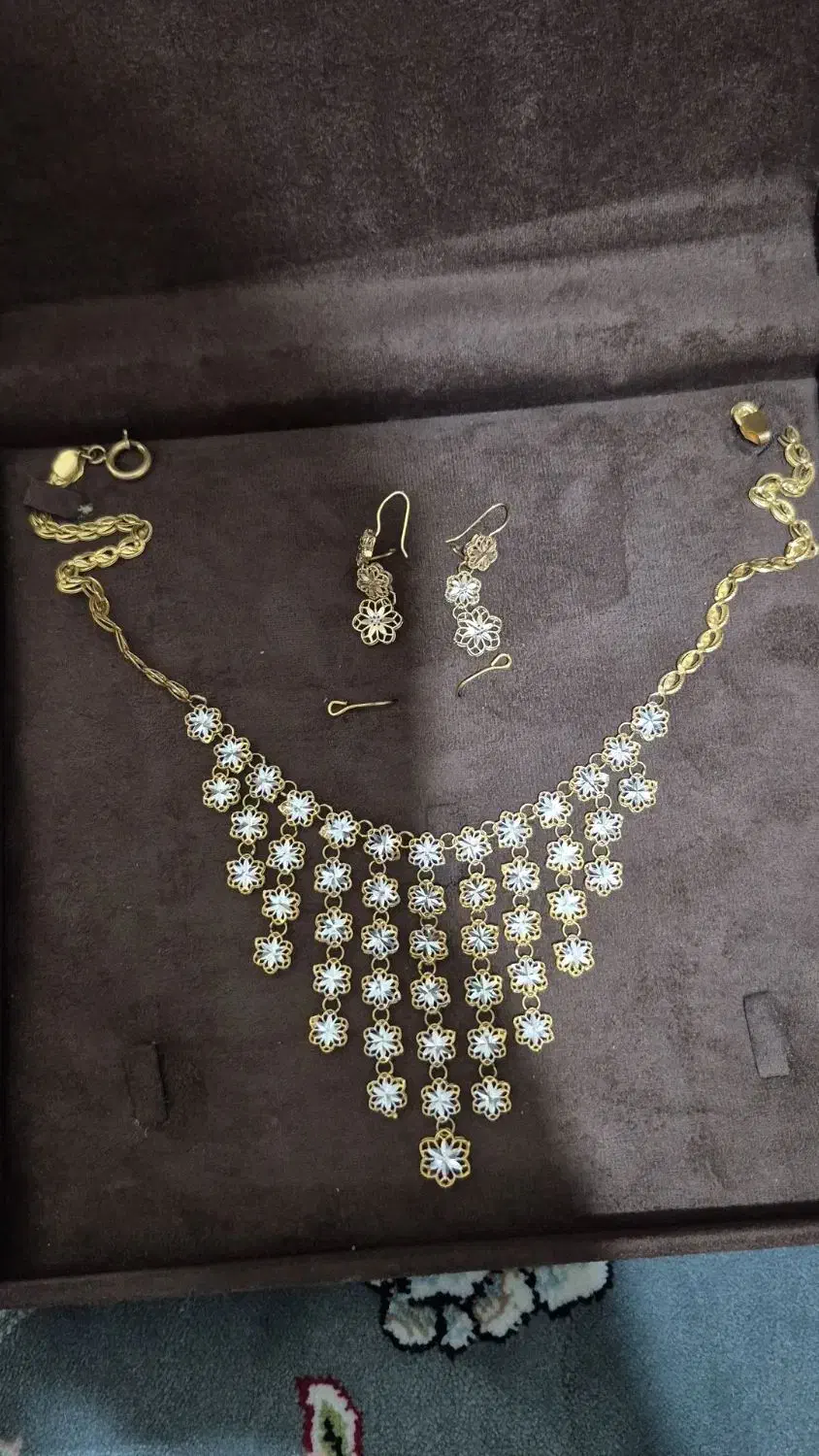 نیم ست طلا|جواهرات|قدس, شهرقدس|دیوار