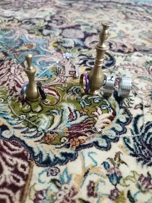 فروش فوری سرمه دان و انگشتر و تو گردنی|حراج|مشهد, ابوذر|دیوار