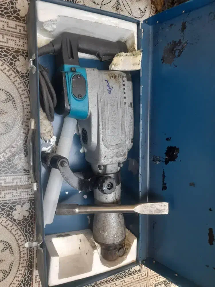 ویبراتور بنزینی ودریل تخریب ۱۷ کیلویی|ماشینآلات صنعتی|اهواز, کمپلو جنوبی|دیوار