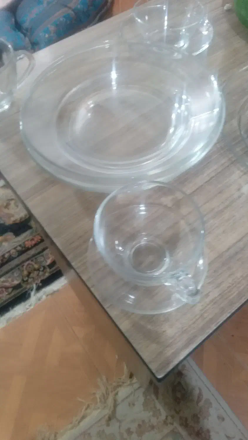 بشقاب فرانسوی اصل دور بشقاب حک شده همشون|ظروف سرو و پذیرایی|تهران, بوستان سرخه حصار|دیوار