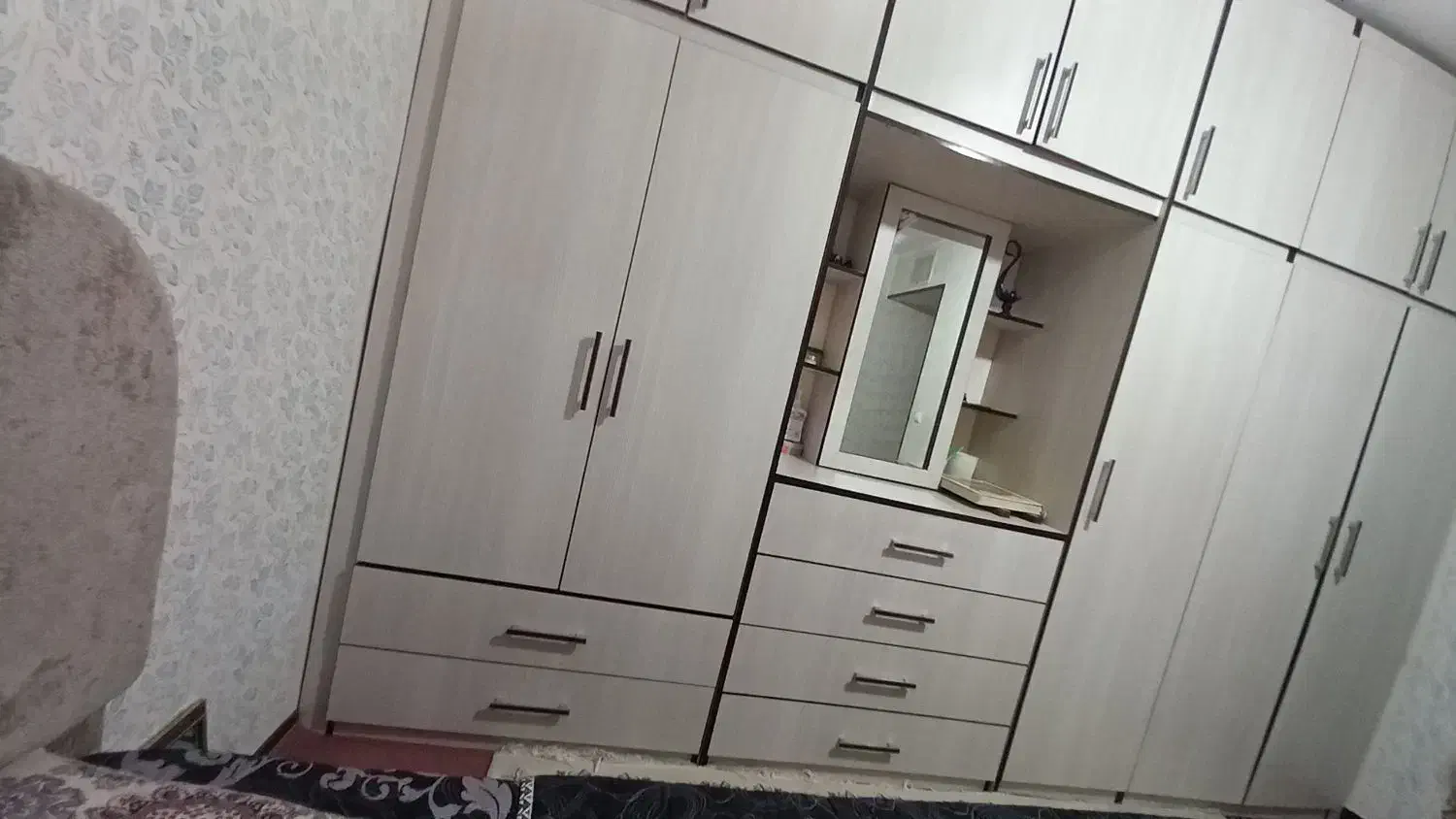 کمد دیواری MDF  در حدنو|جاکفشی، کمد، دراور|گلبهار, شهر جدید گلبهار|دیوار