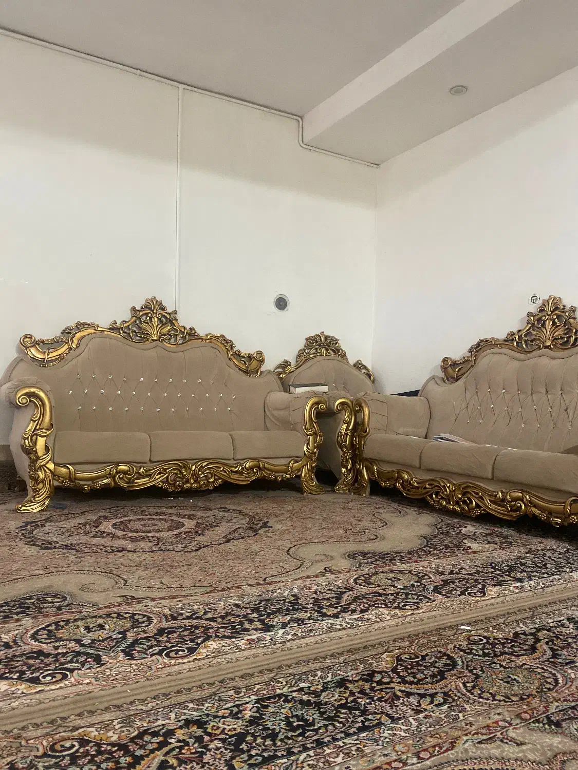 مبلمان ۸ نفره|مبلمان خانگی و میز عسلی|گناباد, |دیوار