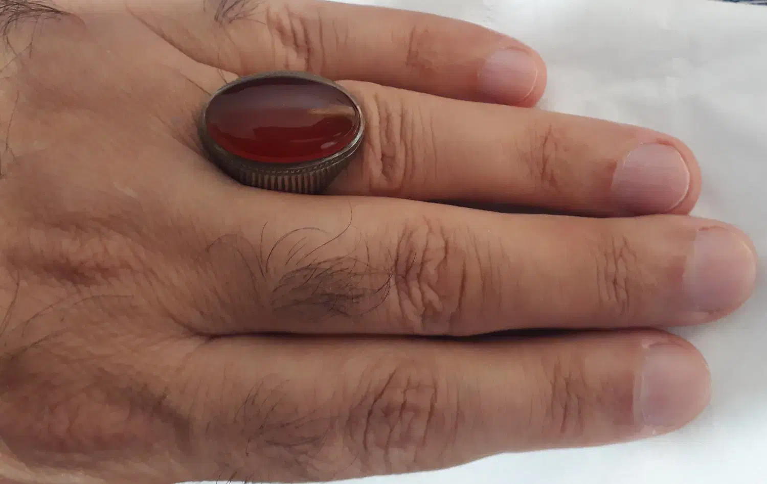 انگشتر عقیق یمن|جواهرات|خلیل آباد, |دیوار