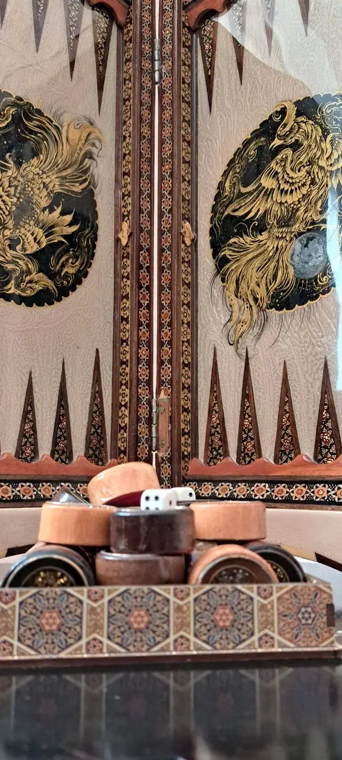 تخته نرد خاتم.کلکسیونی|کلکسیون و سرگرمی|چهارباغ, |دیوار