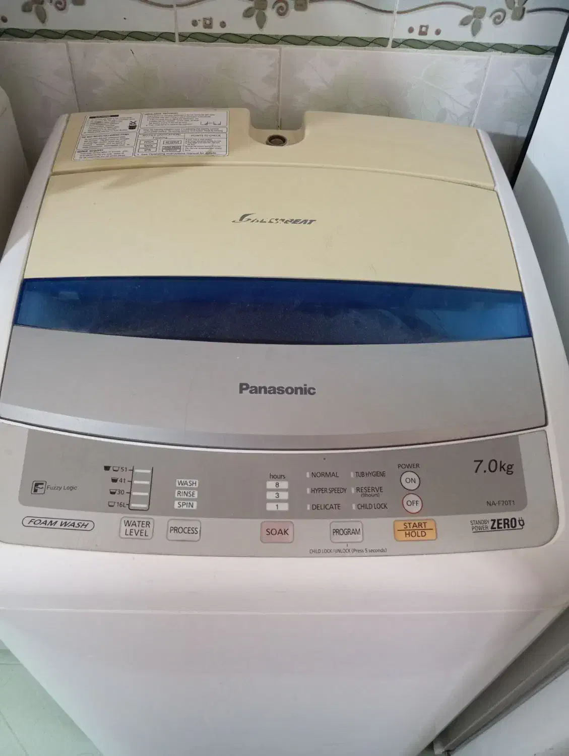 ماشین لباسشویی تمام اتوماتیک پاناسونیک|ماشین لباسشویی و خشککن لباس|کرمان, |دیوار