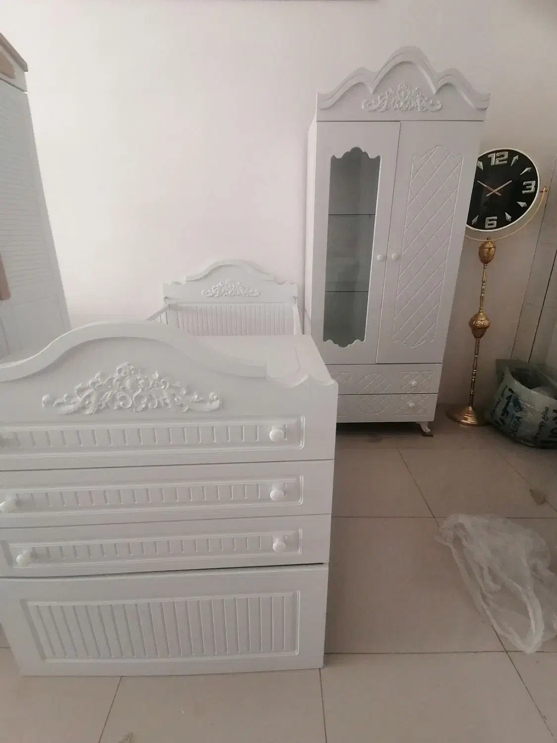 سرویس خواب تخت یک نفره تخت کودک نوجوان|تخت و سرویس خواب|سنندج, |دیوار