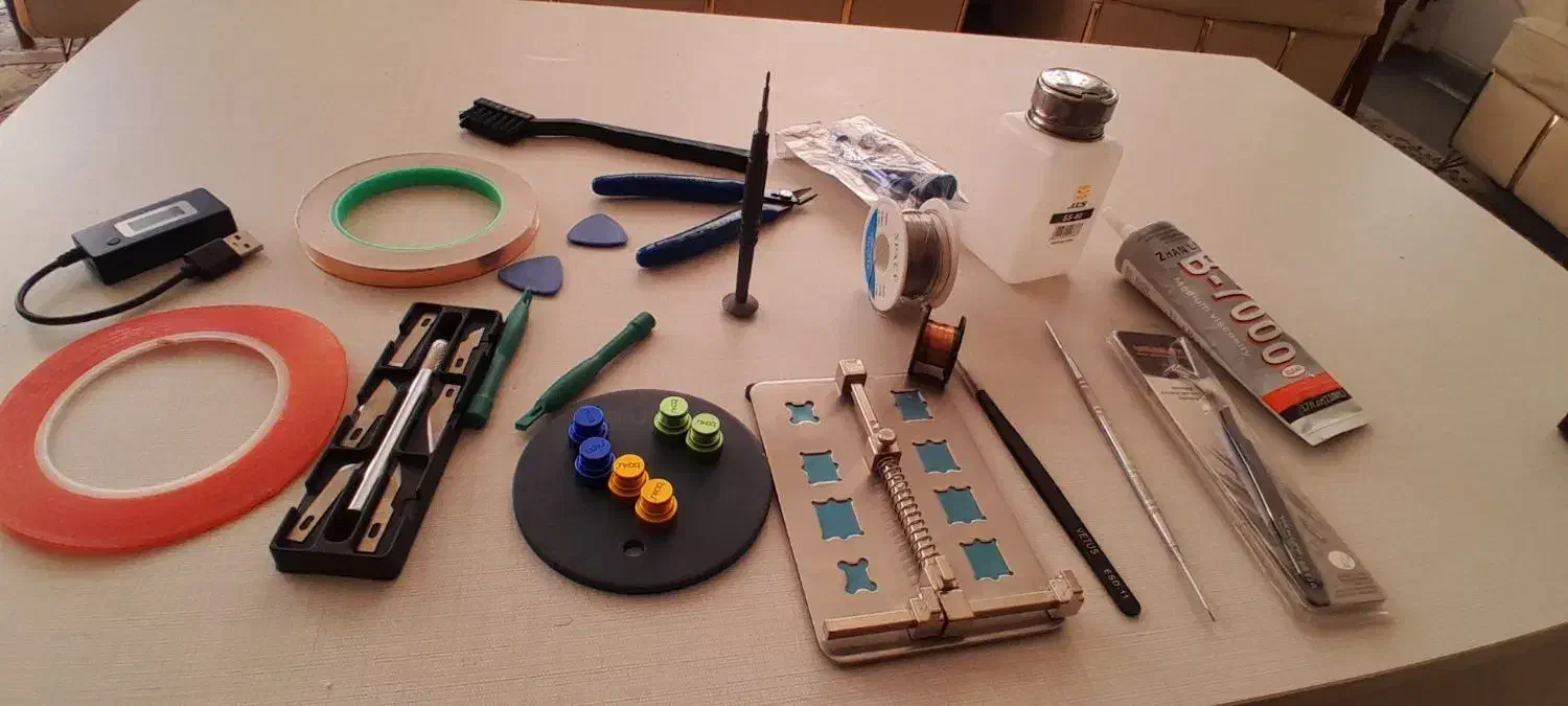 ابزار تعمیرات موبایل (پکیج کامل)|لوازم جانبی موبایل و تبلت|قروه, |دیوار