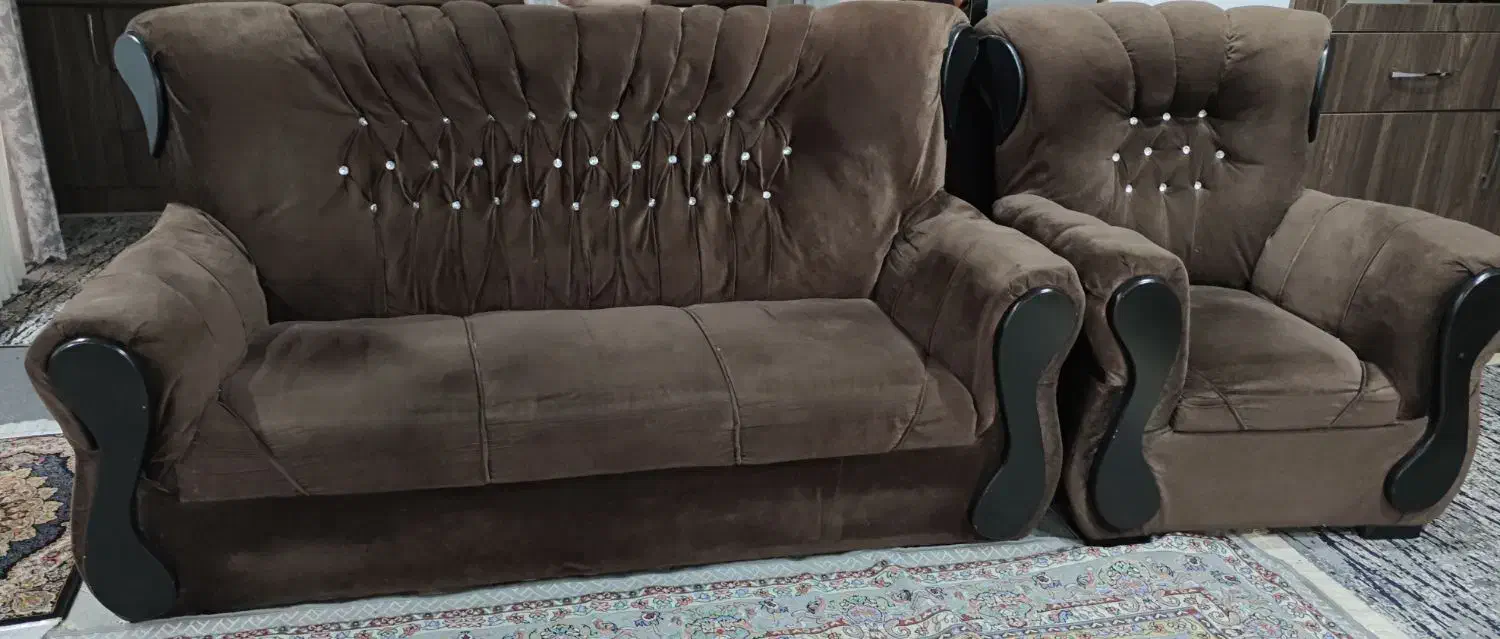 مبل 7نفره|مبلمان خانگی و میز عسلی|رشت, یخسازی|دیوار