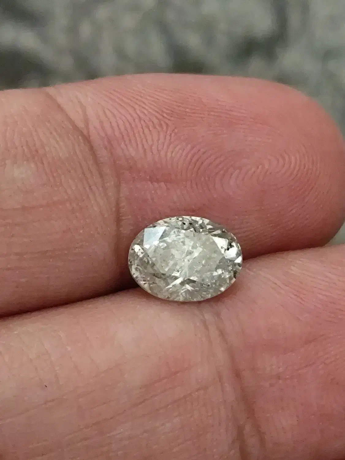 الماس طبیعی آفریقا تراش اوال (بیضی)|جواهرات|شیراز, شریف‌آباد|دیوار