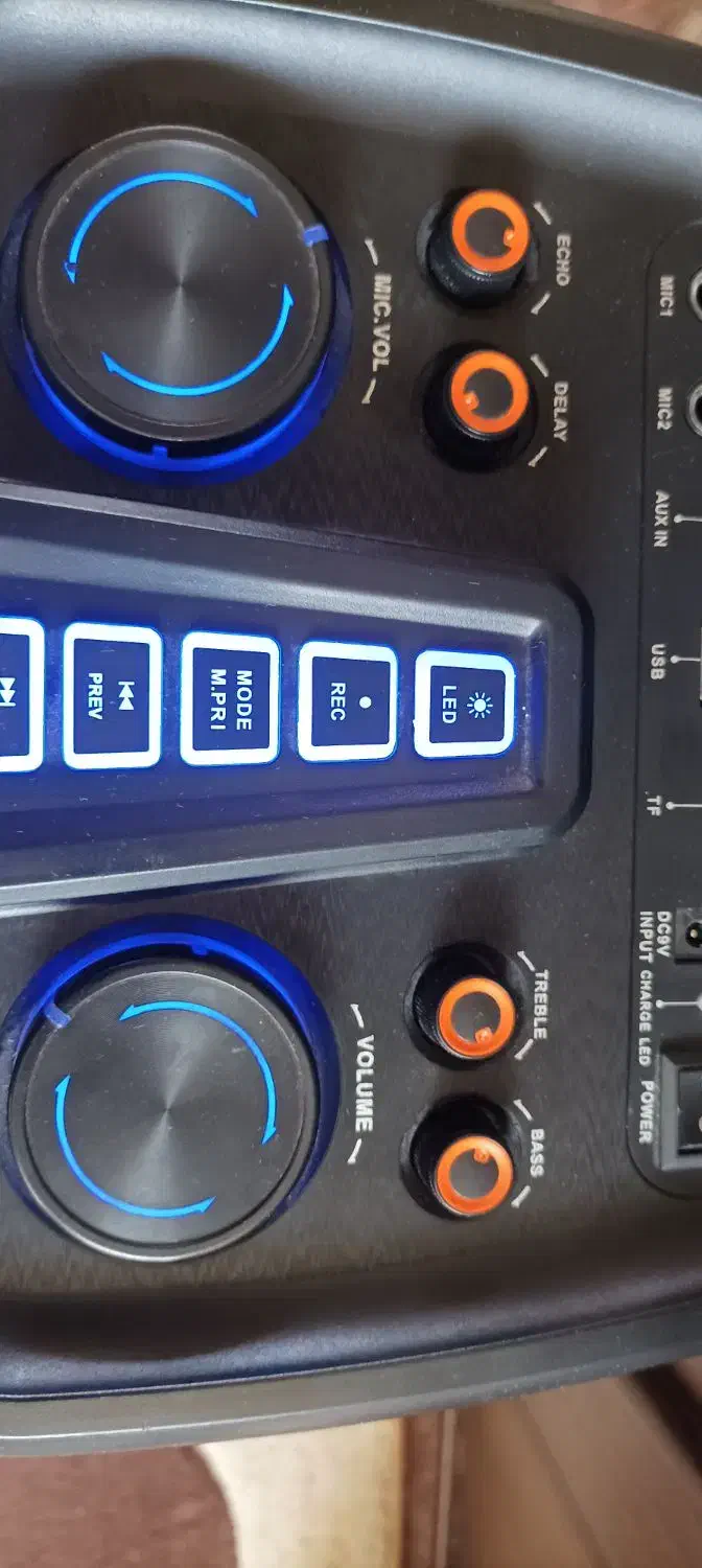 اسپیکر (party box) تسکو1905 trolley|سیستم صوتی خانگی|شهرکرد, |دیوار