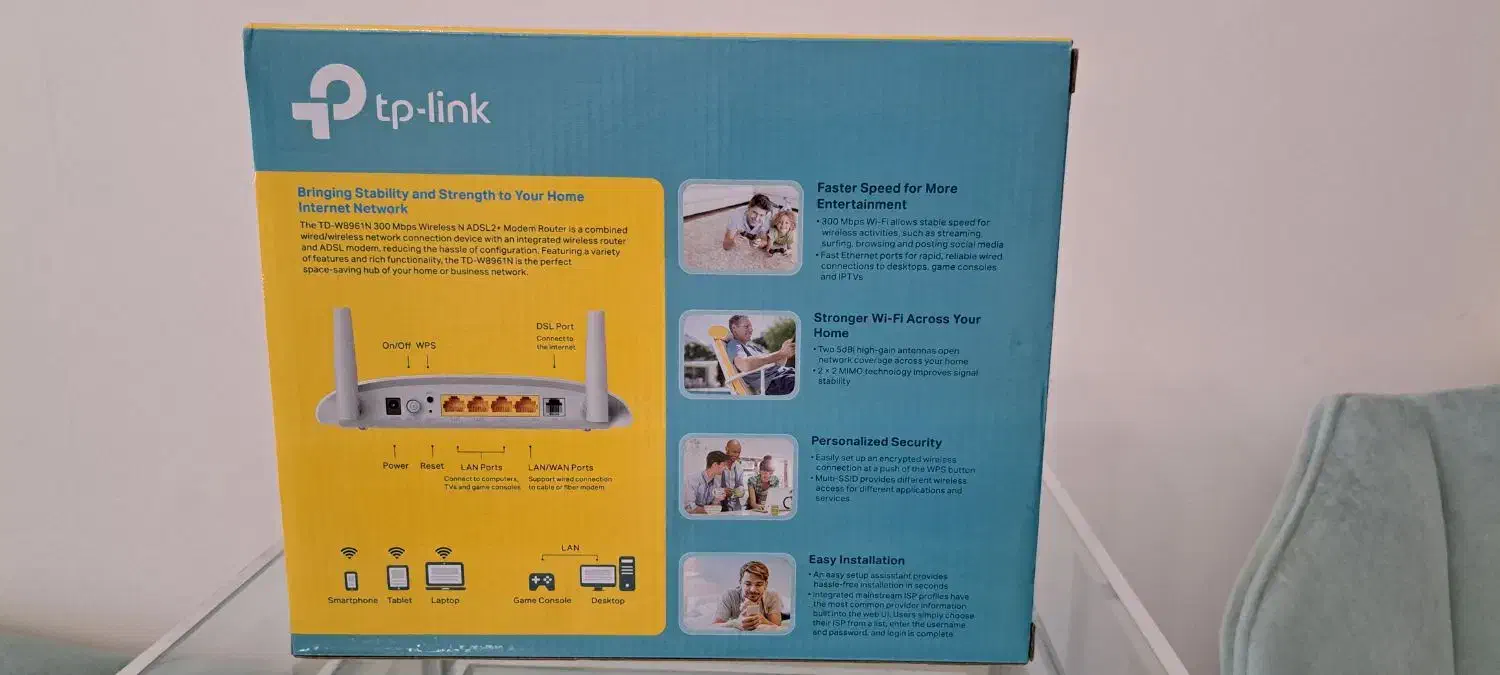 مودم tp -link|مودم و تجهیزات شبکه|تهران, سبلان (لشگر)|دیوار