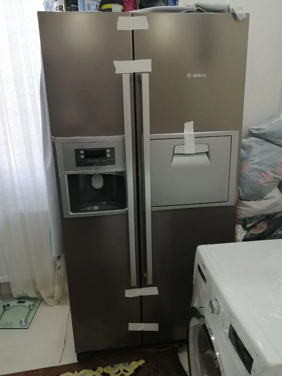 فروش یک دستگاه یخچال سای بای  ساید بوش اصل المان|یخچال و فریزر|ارومیه, |دیوار
