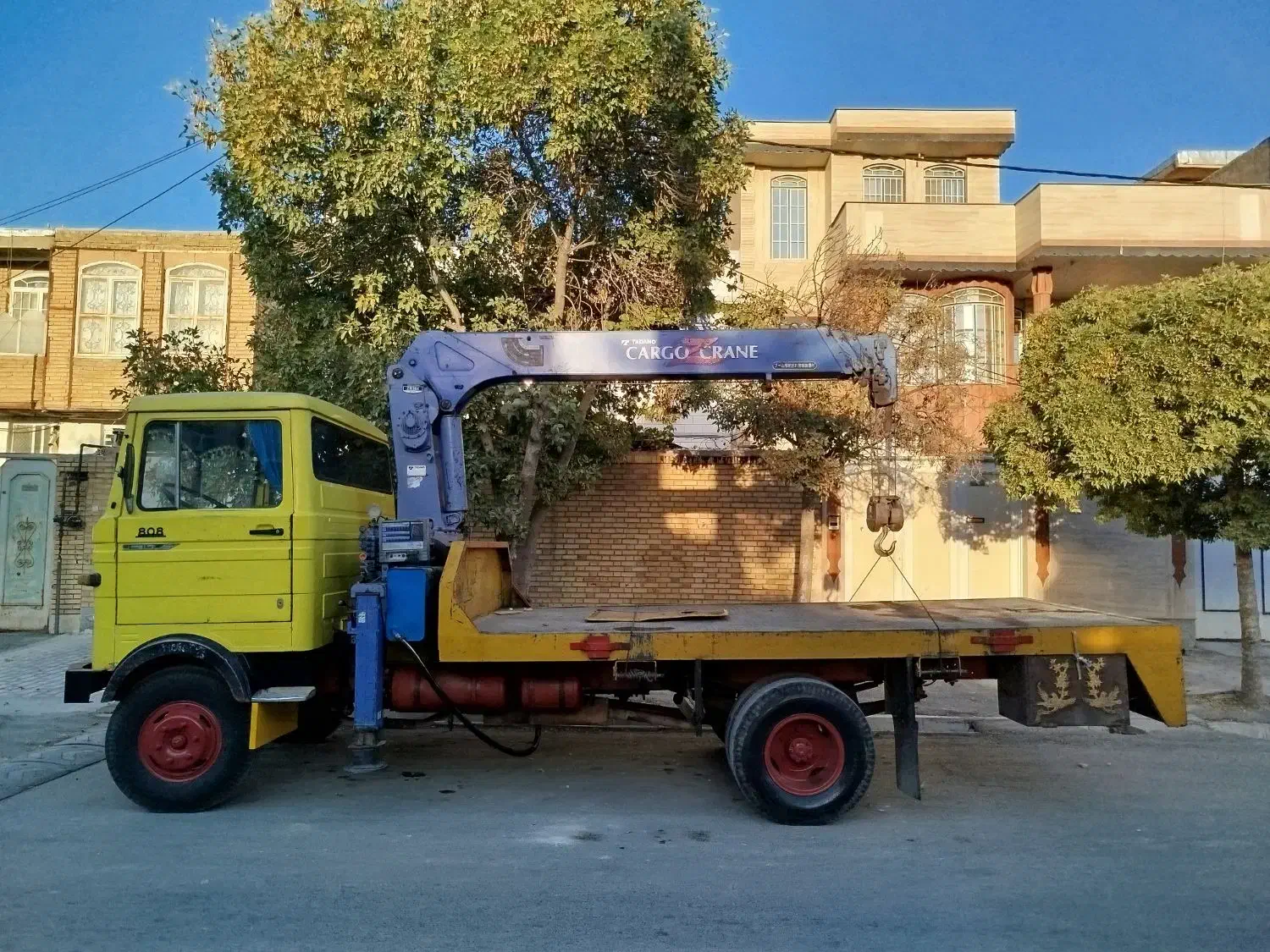 جرثقیل خاور808|خودرو سنگین|شیراز, ارم|دیوار