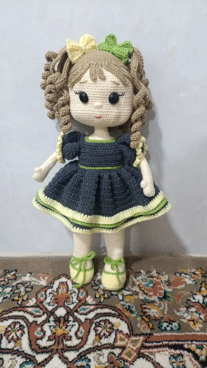 عروسک بافتنی|صنایع دستی و سایر لوازم تزئینی|طبس, |دیوار