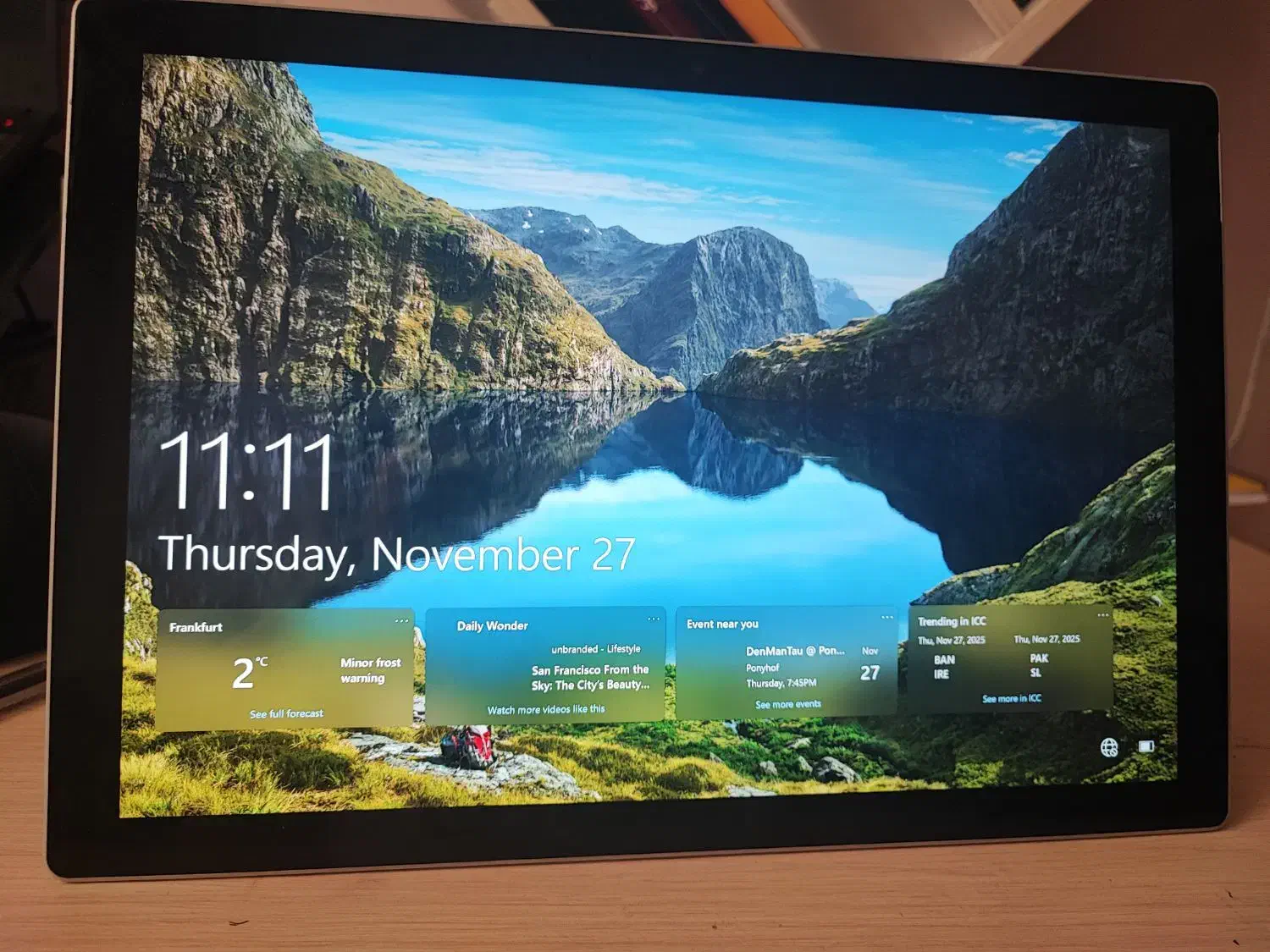 سرفیس پرو ۷ - core i 5 نسل ۱۰|رایانه همراه|همدان, |دیوار