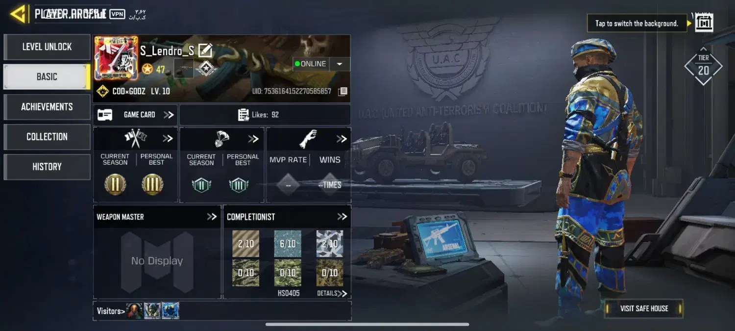 اکانت کالاف گاد|کنسول، بازی ویدئویی و آنلاین|مشهد, شهرک امام هادی (شهرک غرب)|دیوار