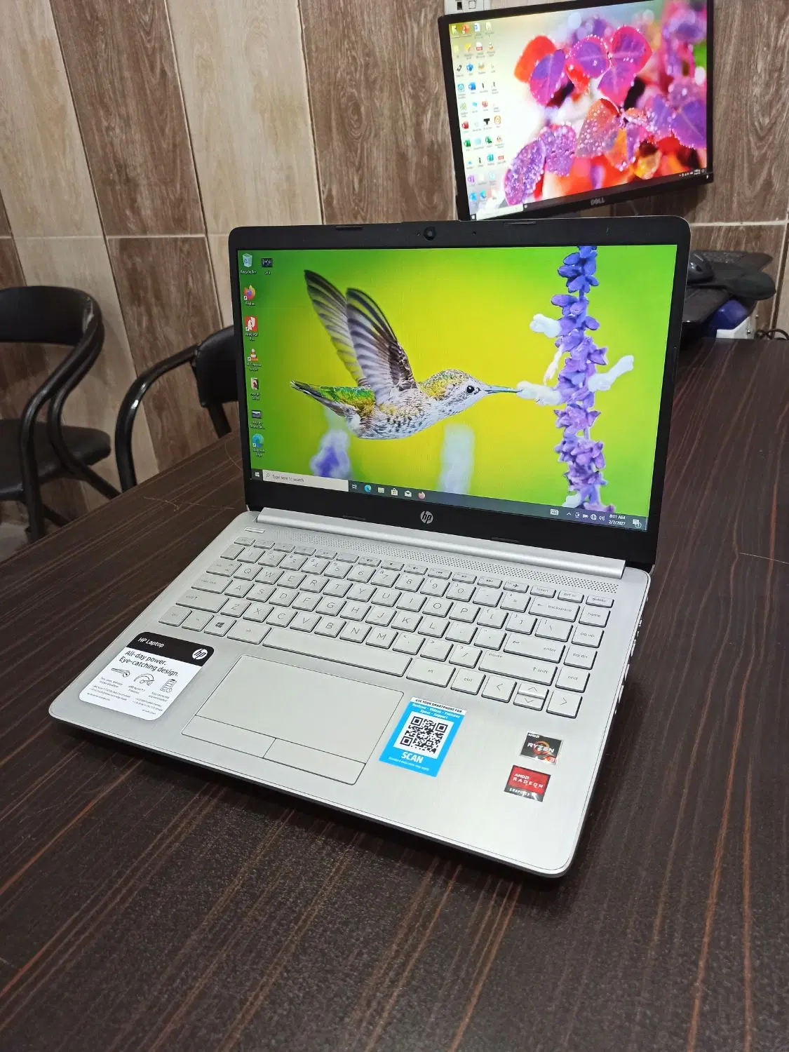 لپتاپ نسل۱۰ گرافیک۲ رم ۱۶ باتری نو HP 14 dk1xxx|رایانه همراه|اهواز, پردیس دو|دیوار