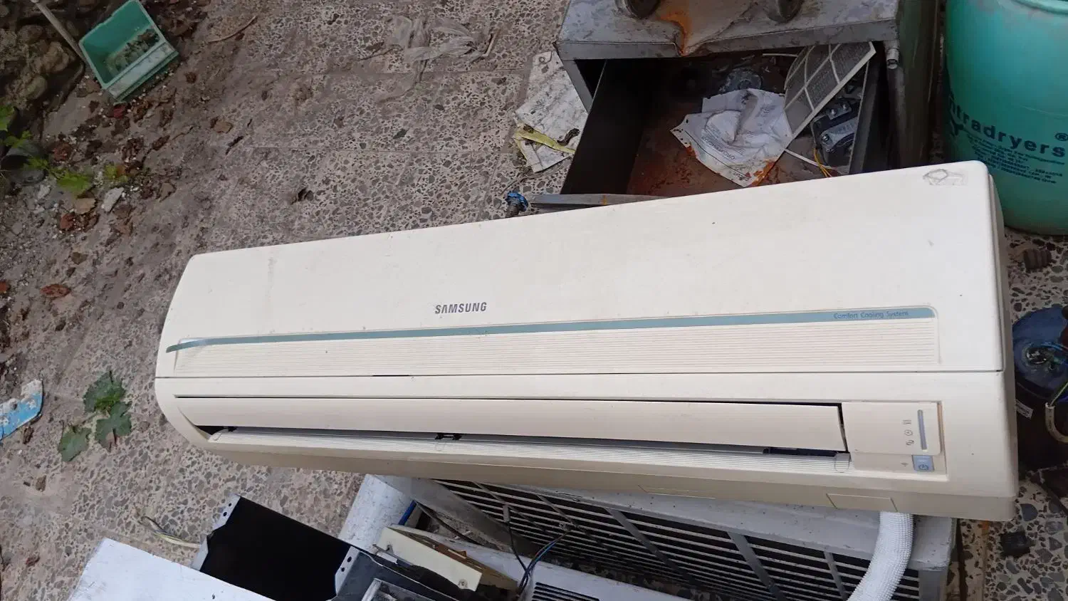 اسپیلت متور سوخته|کولر گازی و فنکوئل|کردکوی, |دیوار