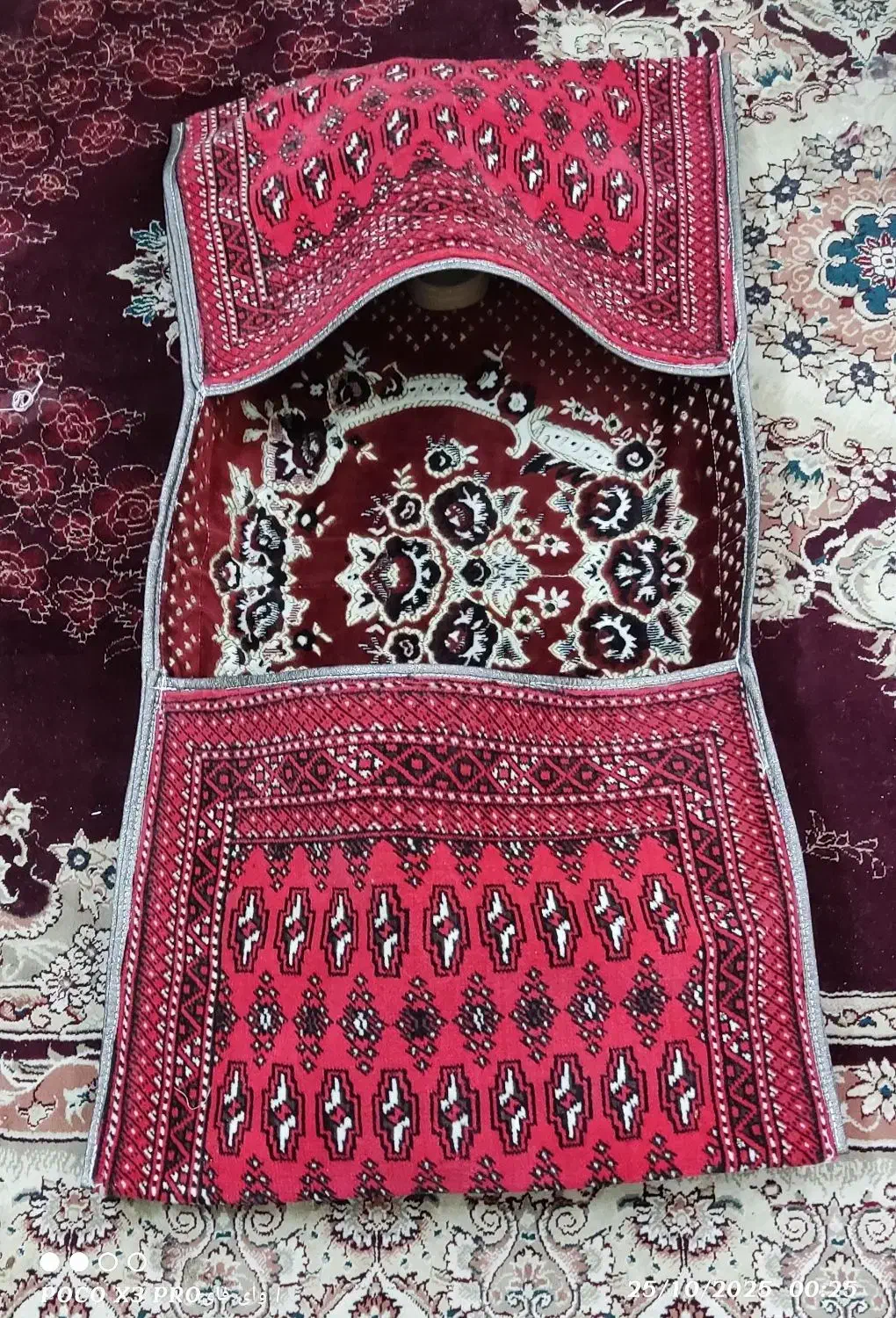 خورجین تمام فرش و کناره وپادری|فرش|قم, در بهشت|دیوار