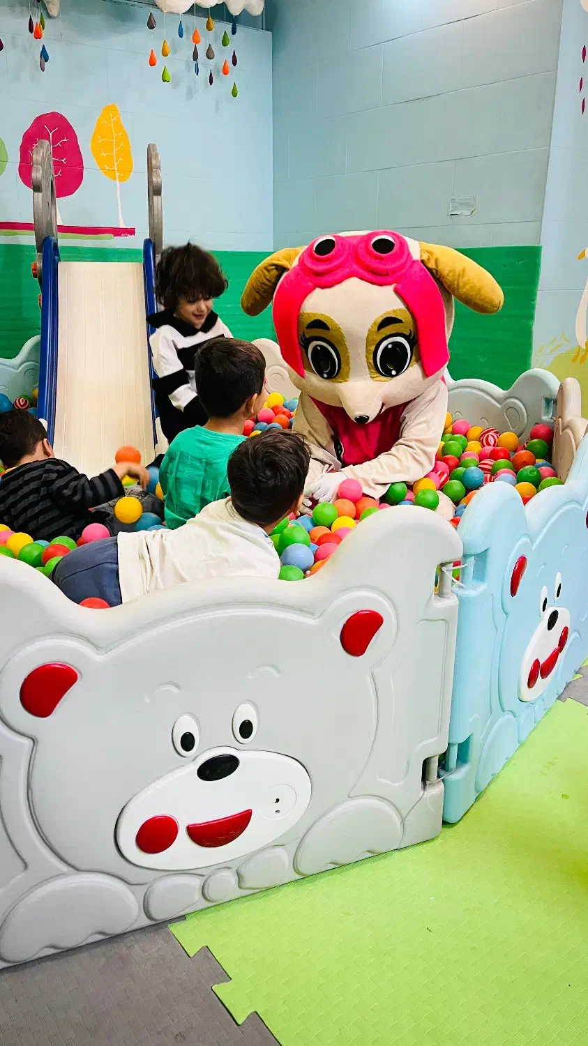 خانه بازی درنا|اسباب‌‌بازی|کاشان, گبرها|دیوار