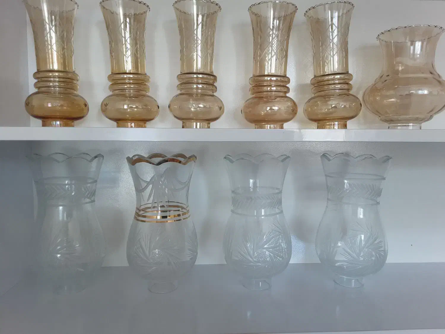 شیشه اباژور|چراغ خواب و آباژور|خوی, |دیوار