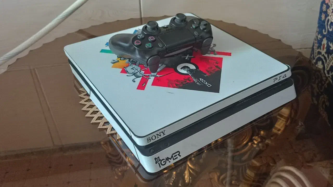 PS4 SLIM 1T|کنسول، بازی ویدئویی و آنلاین|بیجار, |دیوار