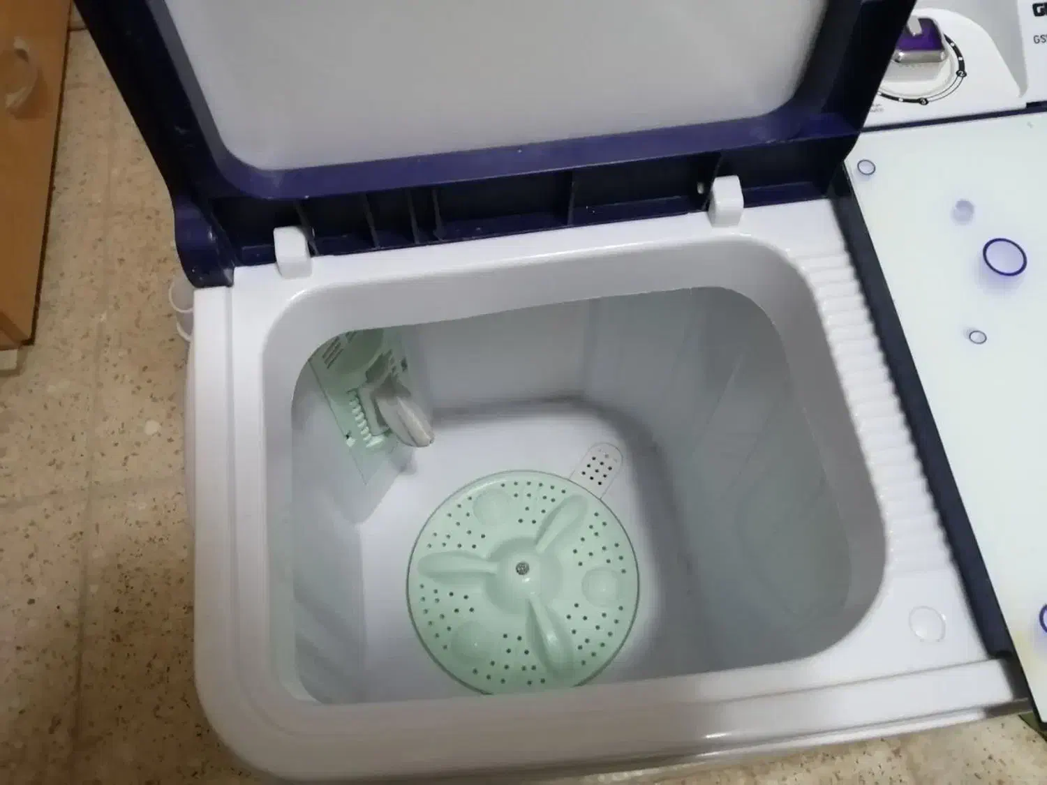 لباسشویی و کهنه شور دو قلو جیپاس 3.5 کیلویی|ماشین لباسشویی و خشک‌کن لباس|اصفهان, خلجا|دیوار