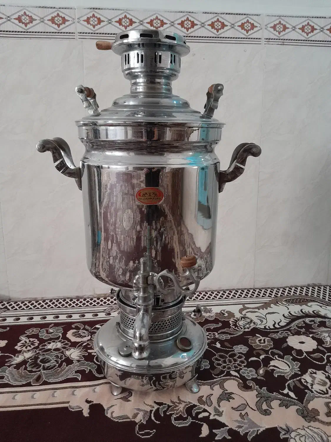 سماور قدیمی نو بزرگ|سماور، چایساز، قهوهساز|قزوین, |دیوار