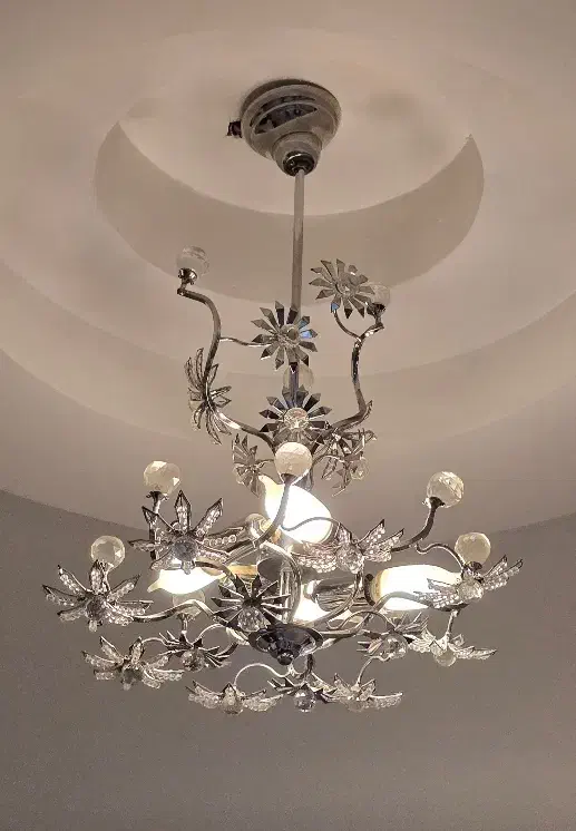 لوستر دو عدد باهم|لوستر و چراغ آویز|اردبیل, |دیوار