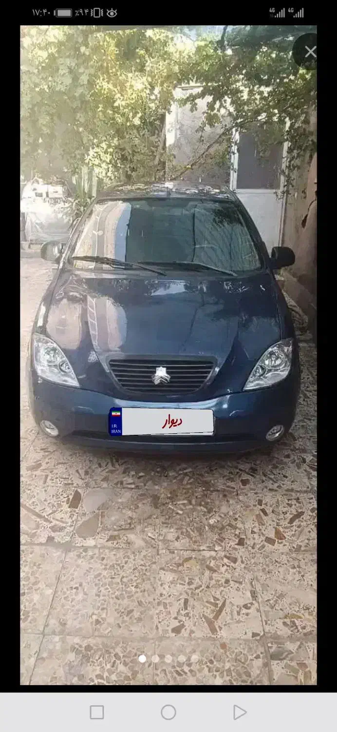 تیبا صندوق‌دار SX، مدل ۱۳۹۶|خودرو سواری و وانت|شیراز, قلعه نو|دیوار
