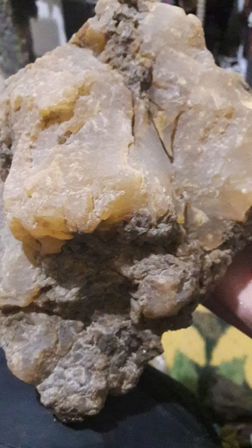 سنگ کهربا وزن 870گرم|زیورآلات و اکسسوری|شمشک, |دیوار