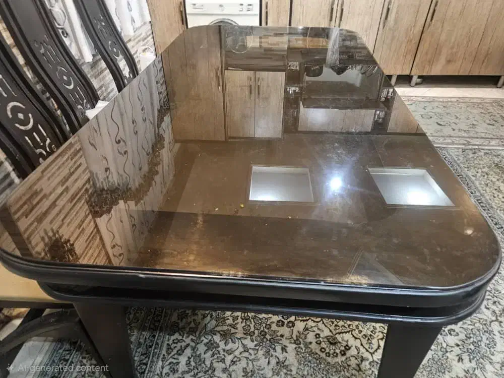 میز ناهار خوری ۸ نفره سالم|میز و صندلی غذاخوری|تهران, ائمه اطهار|دیوار